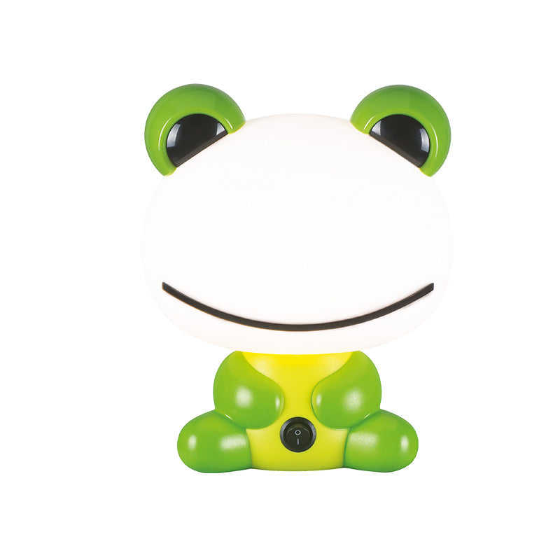 Aca Επιτραπέζιο Παιδικό Φωτιστικό Πράσινο Βατραχάκι