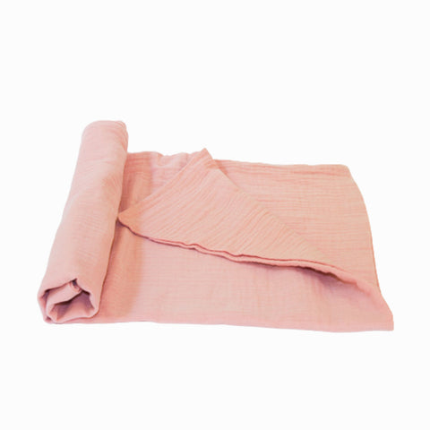 Βαμβακερή Μουσελίνα – Πάνα Αγκαλιάς για Μωρό Ροζ